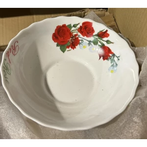 Изображение товара -  Салатник Червона троянда Wave, Vittora 175 мм