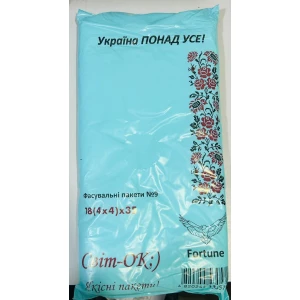 Изображение товара -  Фасув. пакет №9 “Світ-ОК)“ БІРЮЗА Прозора, Міцнюча, 750гр.