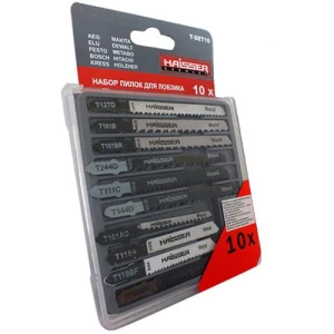 Изображение товара -  Набір пилочних полотен  Haisser 10шт.  T-Set10