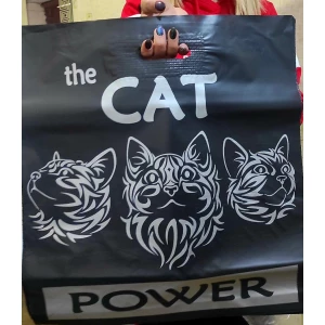 Изображение товара -  Прорізна ручка 45*50, 100мкм, Три коти, пач.-25шт.