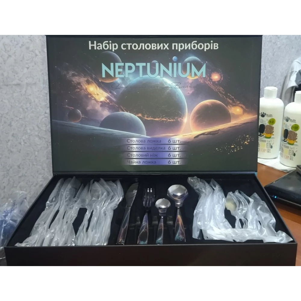 Набір столових приборів Gusto Neptunium 24 шт