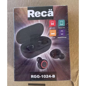 Изображение товара -  Навушники блютуз малі  RGG-1024-B, чорнi (RECA)