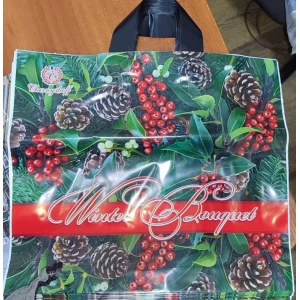 Изображение товара -  Накладна руч. Пак.38*34 Новий рік уп.25шт. Шишки