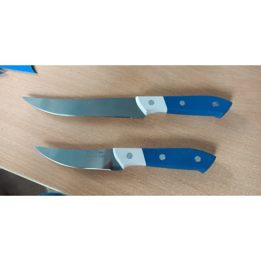 Ніж М-130 Синьо-біла ручка 7“ уп.12шт.