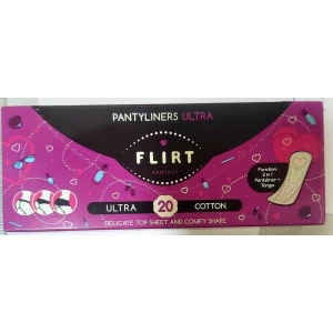 Изображение товара -  FantasyFLIRT щоденні гіг.прокл. Slim - Cotton без індивід. упак 150мм уп=20шт