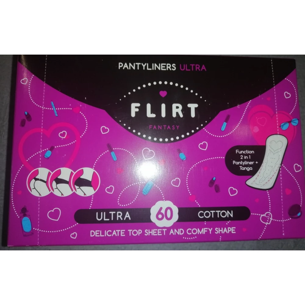 FantasyFLIRT щоденні гіг.прокл. Slim - Cotton БЕЗ індивід. упак 150мм уп=60шт