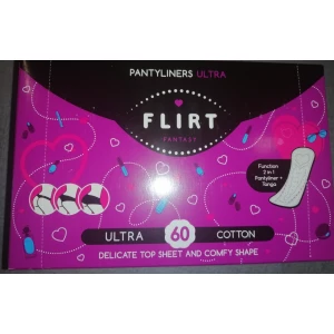 Изображение товара -  FantasyFLIRT щоденні гіг.прокл. Slim - Cotton БЕЗ індивід. упак 150мм уп=60шт