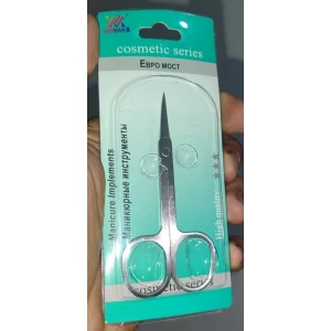 Изображение товара -  Ножнички манікюрні на листі №С А металеві гострий носик уп.12шт.