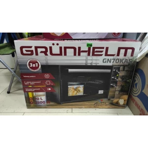 Изображение товара -  Піч електрична  GRUNHELM GN70KAS чорний 70л.