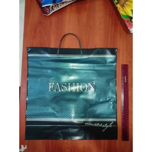 Изображение товара -  Пластмасова ручка пакет Екстрап. “Modo“ 39*38см.75мкм , спайка 25шт. міш.100шт.