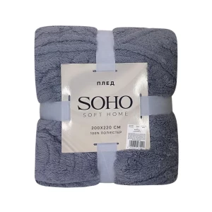 Изображение товара -  Плед 200*220см. SOHO Rasch Grey