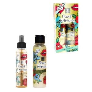 Изображение товара -  Подарунковий набір “Квіткова спокуса“ Спрей-тонік+Гель для душу Line Lab