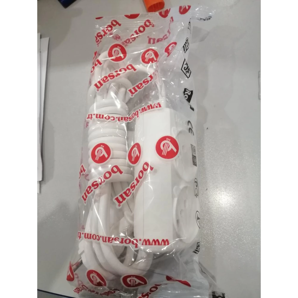 Подовжувач  2 гнізда, 3м. BR-1542-3