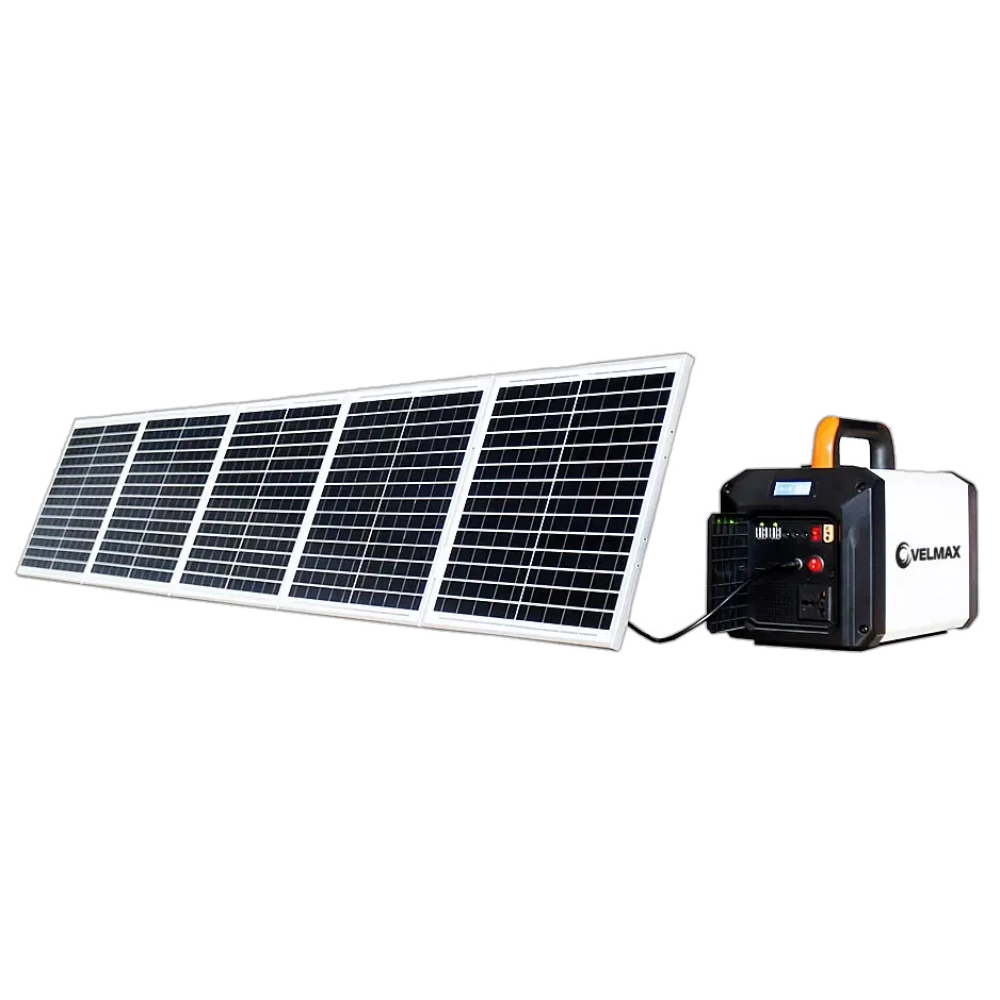 Портативна зарядна станція VELMAX V-PPS-500  500W, акумулятор свинцово кислотний Lead-acid50Ah