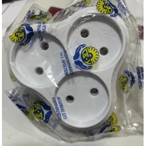 Изображение товара -  Розетка 1-а  з з/з, Mono Electric, DESPINA (срібло)