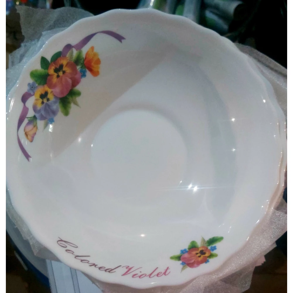 Салатник Wave Vittora Фіалки 175мм. V-175V