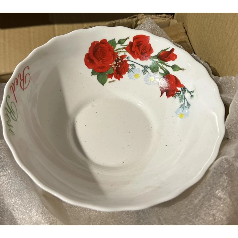 Салатник Червона троянда Wave, Vittora 155 мм