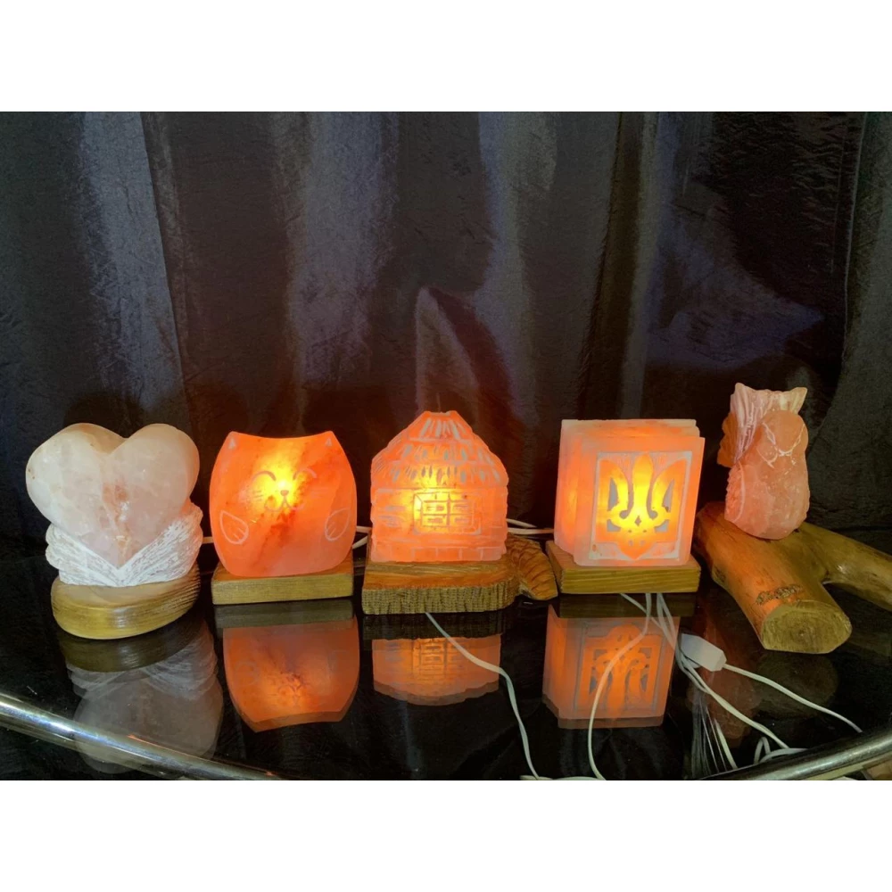 Світильник сольовий Голуб