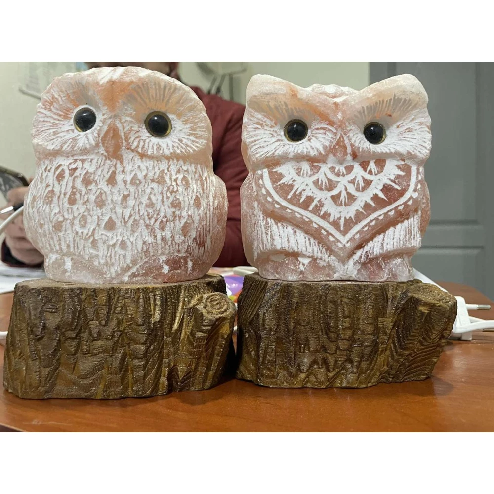 Світильник сольовий Сова