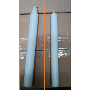 Изображение товара -  Свічка 17см. біла ,ящ.-300шт.