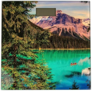 Изображение товара - Ваги електронні GRUNHELM BES в асорт- макс. вага 180кг, квадратні 28х28см, з батареєю 1х3VCR2032