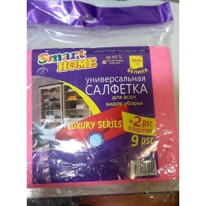 Изображение товара -  Серветка віскозна 11шт.Colors Drive “Smart Home“ ящ.45шт.