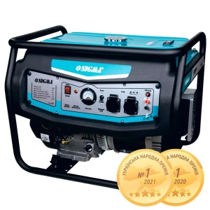 Изображение товара -  Генератор бензиновий Sigma- потужність 2.8/3.0 кВт, 4х-тактний ручний запуск