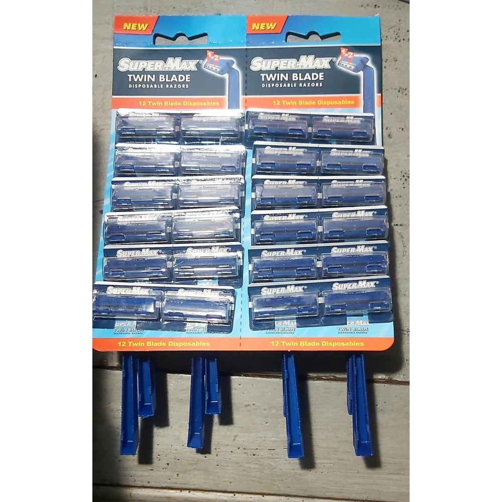 Станок для гоління “Супер Макс2“ планшет 4*12шт.