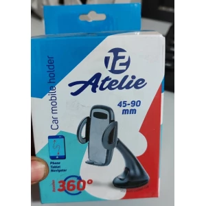 Изображение товара -  Тримач для теленфону затиск  з присоскою Atelie