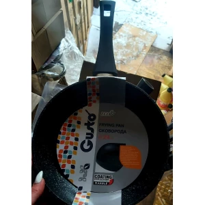 Изображение товара -  Сковорідка GUSTO 24см.покриття Marble GT2104-24