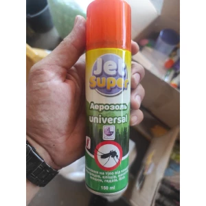 Изображение товара -  Спрей від комарів Jet Турція 150мл, уп.12шт.ящ.-48шт.