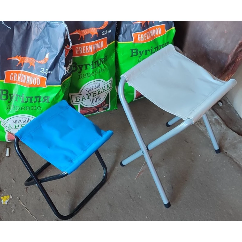 Стілець розкладний (табурет) 24*21*26см ПВХ FS-26 (X-TREAM)