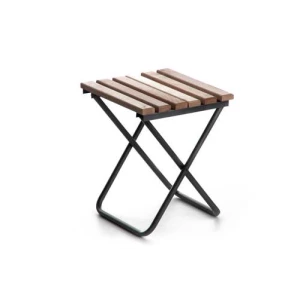 Изображение товара -  Стілець розкладний з дерево сидінням СИЛА 33*30*37см