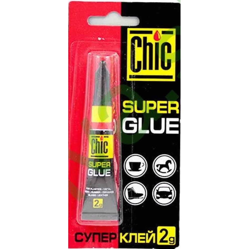 Суперклей Chic Блістер 1шт., пач.-24шт.