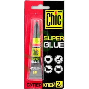 Изображение товара -  Суперклей Chic Блістер 1шт., пач.-24шт.