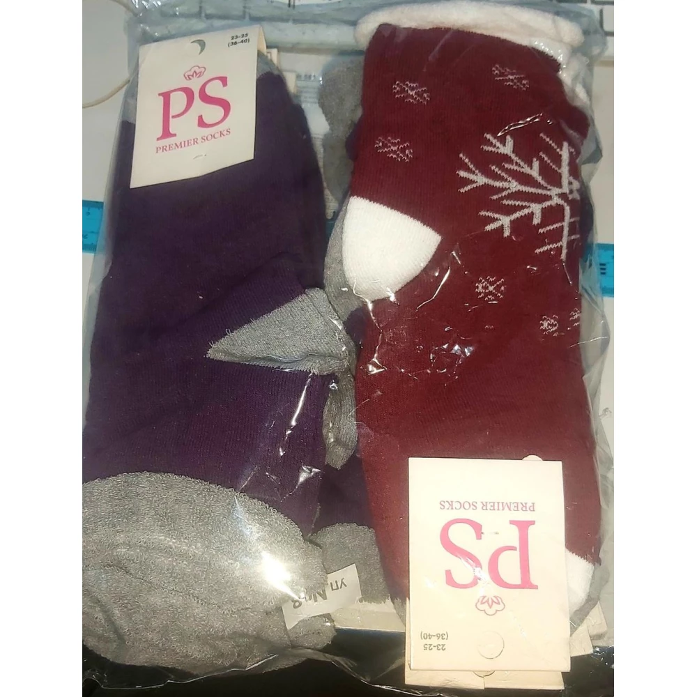 Шкарпетки 11В25-1 жіночі махрові з відворотом уп.-10пар