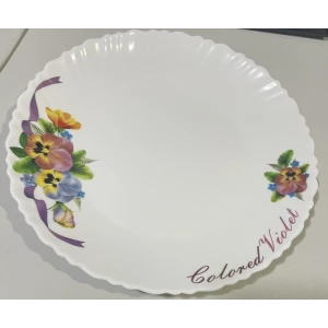 Изображение товара -  Тарілка обідня Wave Vittora Хвиля“Фіалка“ 220мм, пач.-12шт. V-220V