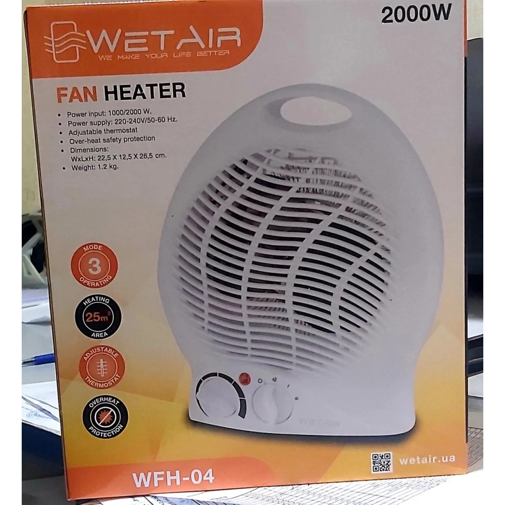 Тепловентилятор Wetair WFH-04