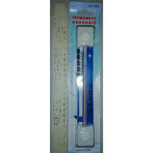 Изображение товара -  Термометр  вуличний №3004  віконний