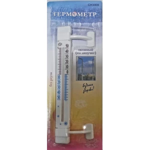 Изображение товара -  Термометр  вуличний №3009 віконний