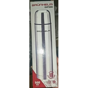 Изображение товара -  Термос з нержавіючоі сталі 0,5л GRUNHELM GVF-500