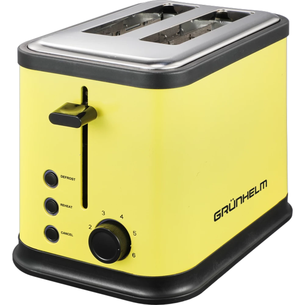 Тостер жовтий Grunhelm GTR017Y