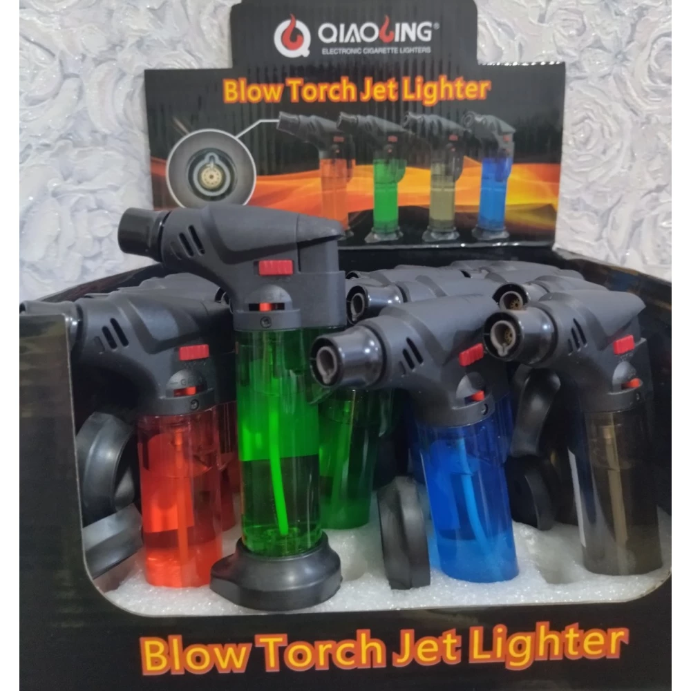 Турбо Пальник No019-кольоровий + заправка, пач.20 шт.