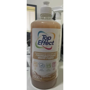 Изображение товара -  Універсальний миючий засіб “Господарське мило рідке“ 1000мл..TopEffect