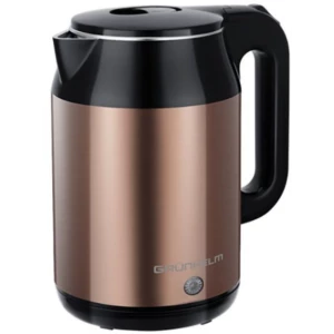 Изображение товара -  Чайник електро GRUNHELM EKS-1921G метал (золотий) 1,8л, дисковий 1500 Вт
