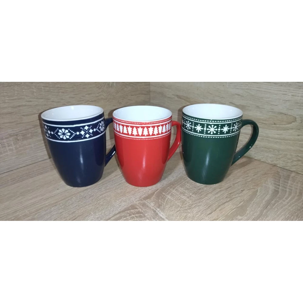 Чашка Зимові орнаменти Vittora, 360мл