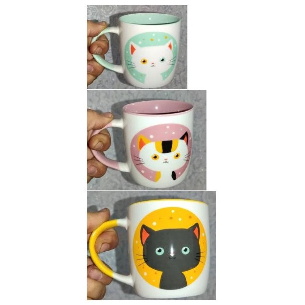 Чашка сімейство котячих  3250мл.Vittora VT-C-111325