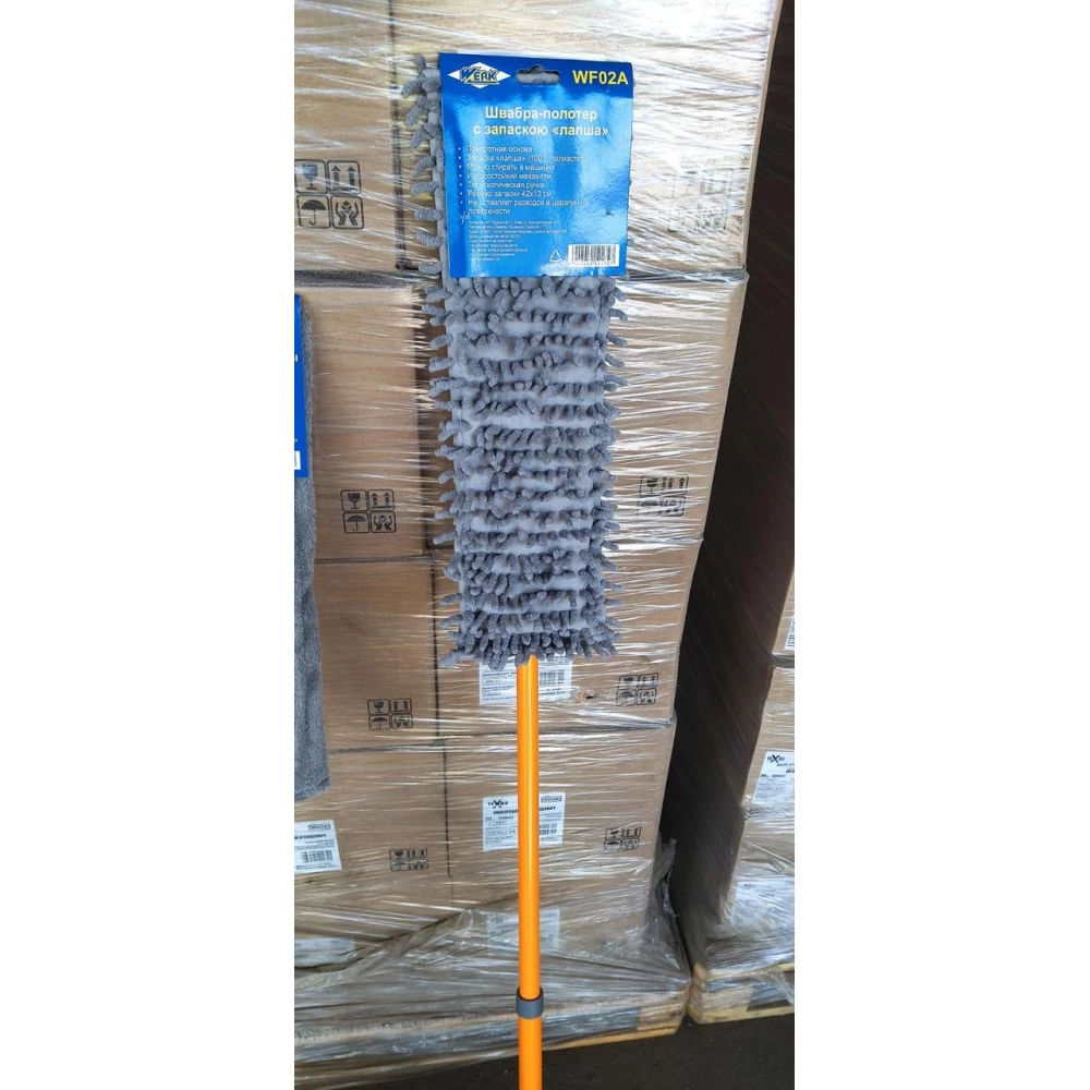 Швабра-натирач Werk з запаскою “Локшина“ WF02A