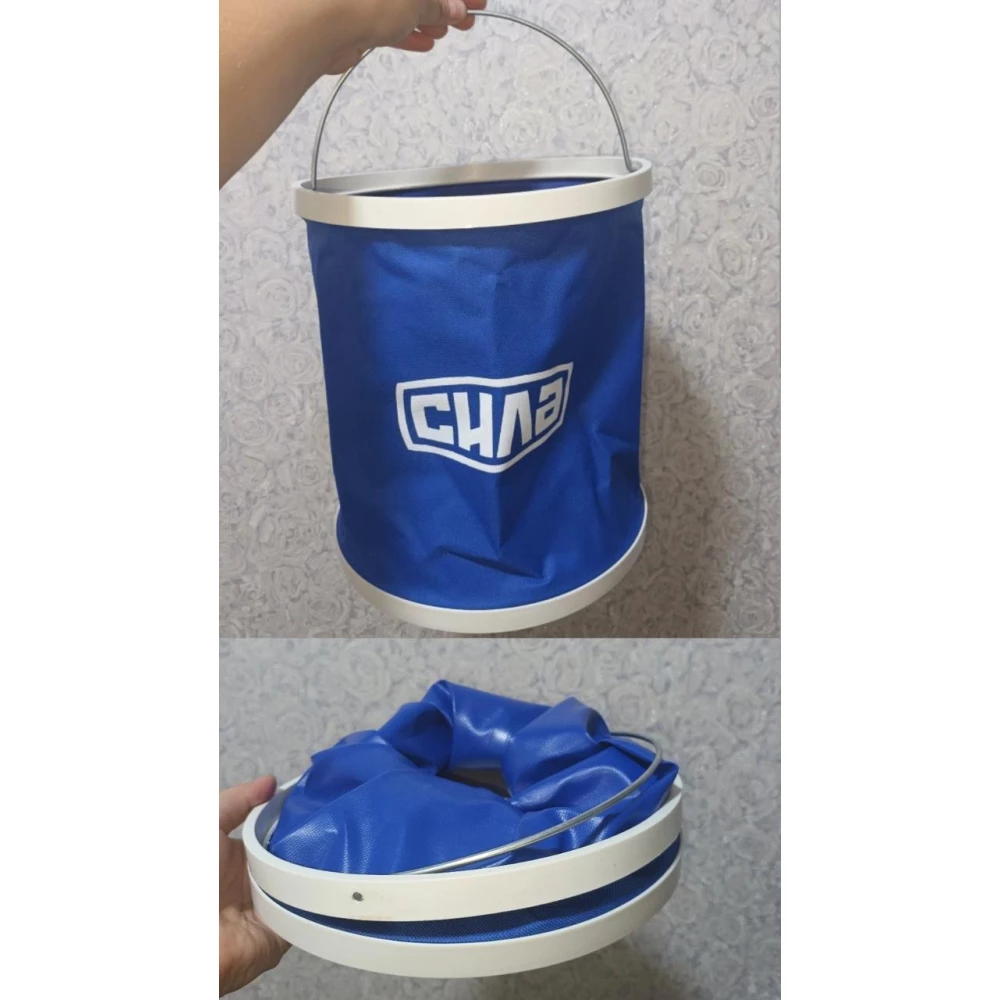Відро складне 11л blue (Сила)