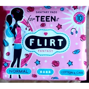 Изображение товара -  FantasyFLIRT прокл д/крит днів ultra - cotton&care, teen - 4 краплі, 240 мм/уп=10шт